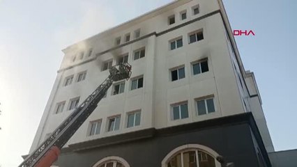 (Esenler kaymakamlığı binasında yangın
