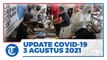Update Covid-19 3 Agustus 2021 - 33.900 Kasus Baru Corona di Tanah Air, 31.324 Sembuh, 1.598 Kematian