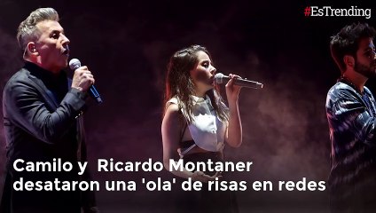 La divertida reacción de Ricardo Montaner tras permitir que Camilo le cortara el cabello