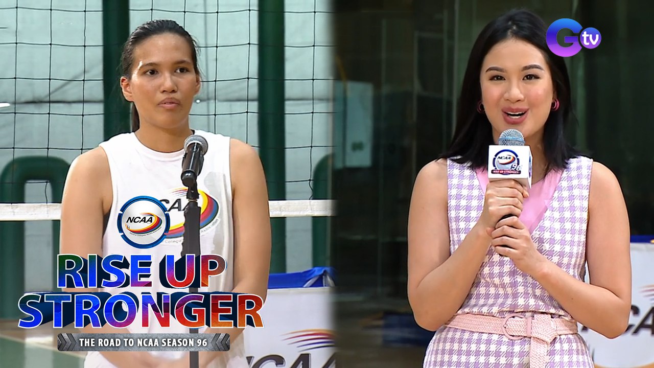 Volleyball Skills Showdown Semis: AU's Kimberly Gabito vs CSJL's Mikaela Lopez | Rise Up Stronger