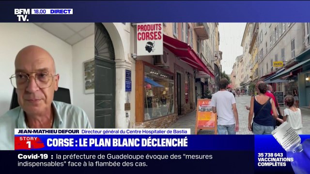 Covid-19: Les services Covid étaient pratiquement saturés ce week-end au Centre Hospitalier de Bastia
