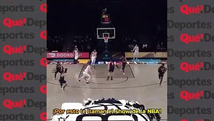 ¡Por esto le llaman el show de la NBA!