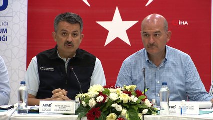 Bakan Pakdemirli:'3 Ağustos tarihleri arasında 38 ilde 163 yangın çıktı ve bunların 152 tanesi söndürüldü'