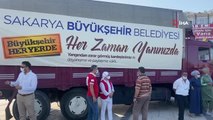 Son dakika haber | Sakarya'dan yangın bölgelerine yardım kamyonu- 