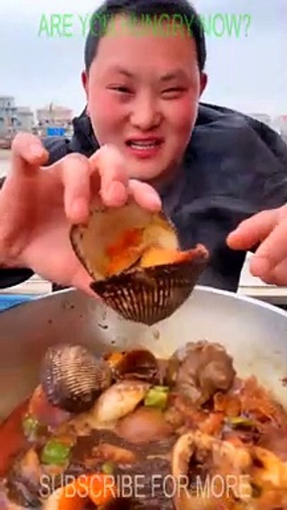 SPICY SEAFOOD BOIL |  SQUID OCTOPUS LOBSTER EATING SOUNDS | ASMR MUKBANG |  أصوات الأخطبوط الحبار #1