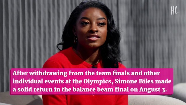 Simone Biles Wins Bronze Medal On Balance Beam As She Makes Triumphant Return To Olympics