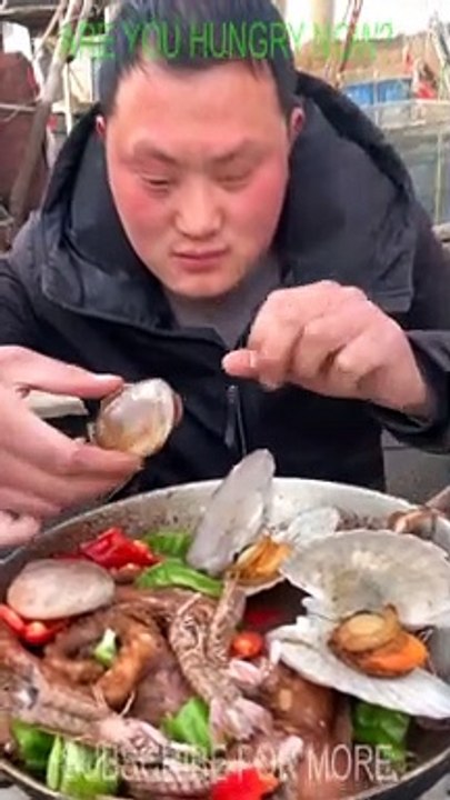 SPICY SEAFOOD BOIL |  SQUID OCTOPUS LOBSTER EATING SOUNDS | ASMR MUKBANG |  أصوات الأخطبوط الحبار #3