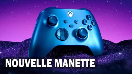 Xbox Series X|S : Nouvelle Manette "AQUA SHIFT" avec reflets changeants