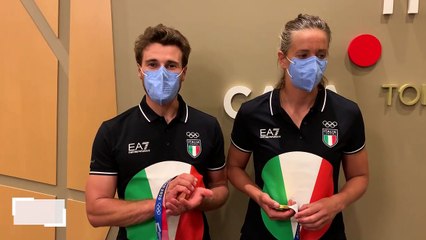 Ruggero Tita e Caterina Banti: "Una medaglia che pesa come tutto il lavoro fatto fino ad oggi"