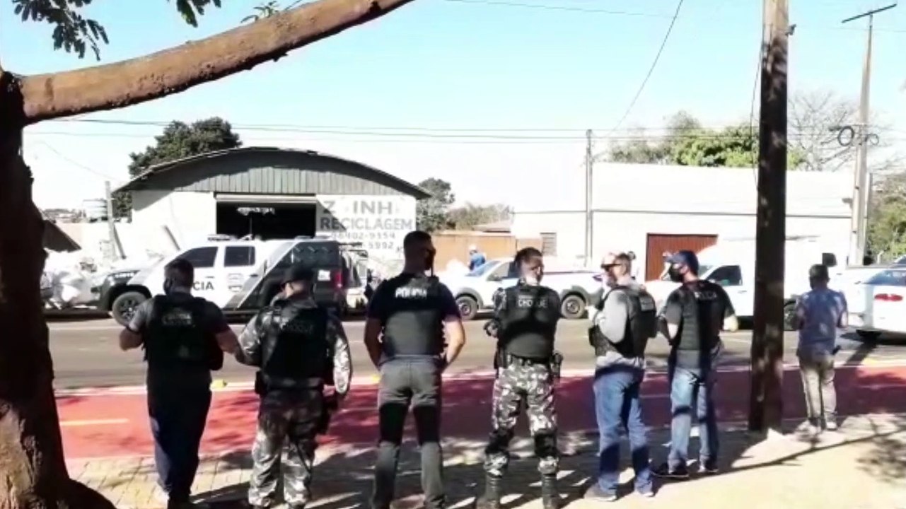 Operação Heavy Metal: Policiais Civis e Militares realizam fiscalizações após registros de furtos de fios em Cascavel