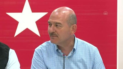 Soylu: "Yangın yerleşim yerlerine inmeye başladığı andan itibaren TOMA devreye girdi"