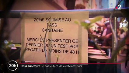 Pass sanitaire : les restaurateurs s’organisent pour les contrôles