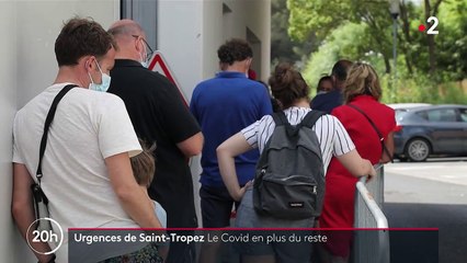 Saint-Tropez : aux urgences, le Covid-19 s'ajoute aux accidents de vacances