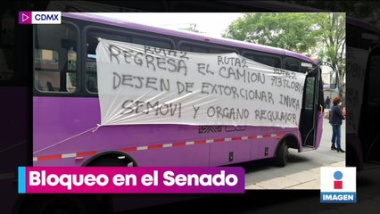 Bloquean Senado; son sólo empleados y la mayoría externos: Bertha Orozco