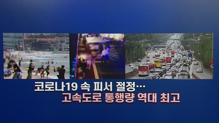 [굿모닝] "코로나 언제 끝나나..." 고속도로는 빽빽 / YTN