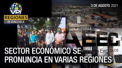 Noticias regiones de Venezuela - Martes 03 de Agosto