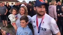 Tokyo 2020 Olympics: Portchester BMX bronze medallist Declan Brooks is welcomed home by cheering crowds