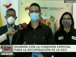 Download Video: Avanzan los trabajos de recuperación de la UCV tras el abandono de sus autoridades rectorales