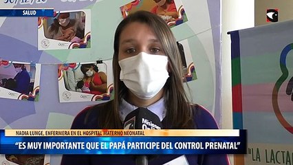 “Es muy importante que el papá participe del control prenatal”
