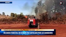 Incendio forestal en Iguazú fue sofocado por los bomberos