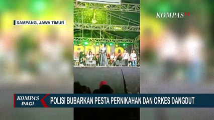 Langgar Aturan PPKM, Orkes Dangdut Hajatan Warga Dibubarkan Polisi, Penyelenggara Didenda Rp 8 Juta