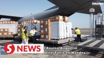 New batch of COVID-19 vaccines donated by China arrives in Tunisia
