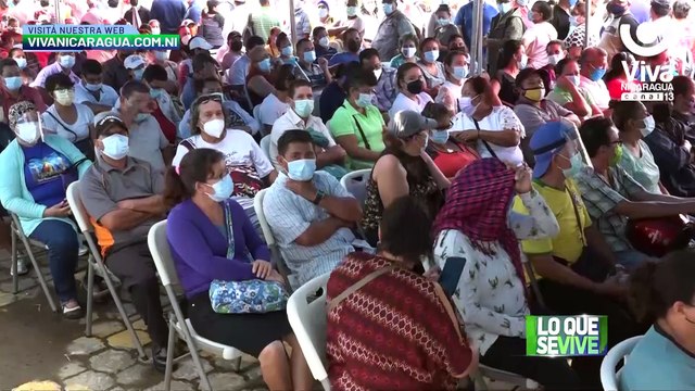 Tipitapeños recibieron su primera dosis de vacuna contra la COVID-19