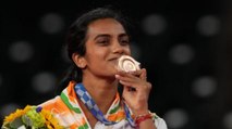 PV Sindhu warm reception, watch what she said