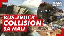 Bus-Truck Collision sa Mali: 41, patay! | GMA News Feed