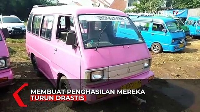 Curhat Sopir Angkot di Depok, Penumpang Sepi, Uang Cuma Cukup Untuk Beli Bensin