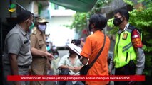 Mensos Risma Tinjau Langsung Penyaluran BST untuk 76.253 KPM Solo