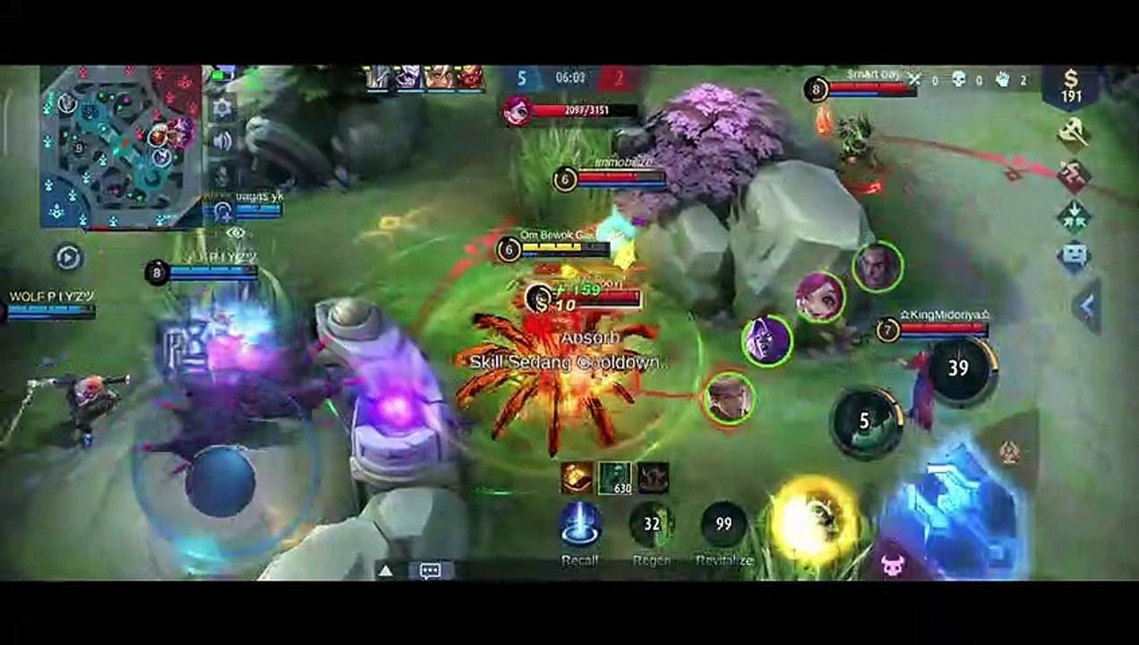 Tank Ini Semakin Di Hit Semakin Nambah Terus Darah nya - Mobile Legends