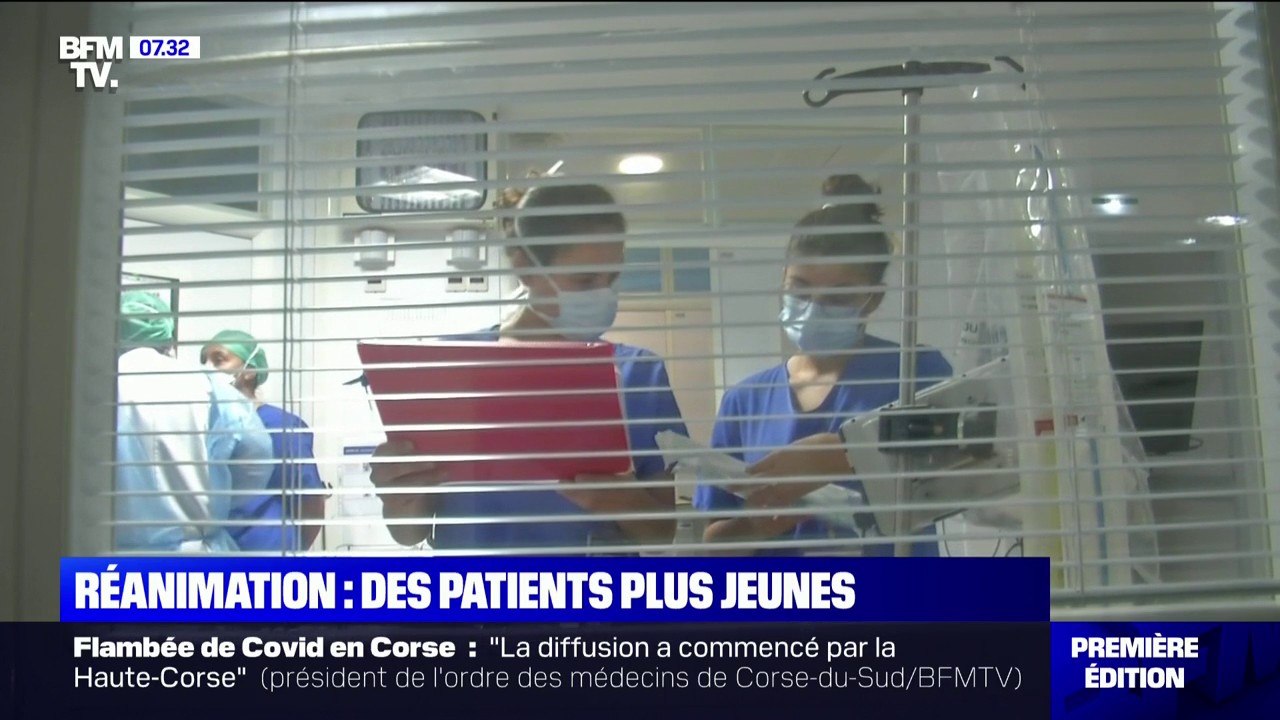 Covid-19: les patients en réanimation sont de plus en plus jeunes