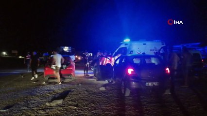 Menteşe’de yangınla mücadele gece boyunca devam etti