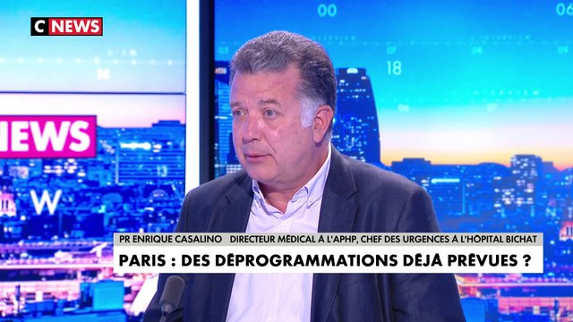 Pr Enrique Casalino : «Un plan blanc, c'est donner un moyen à un directeur d'hôpital de remobiliser ses équipes soignantes»