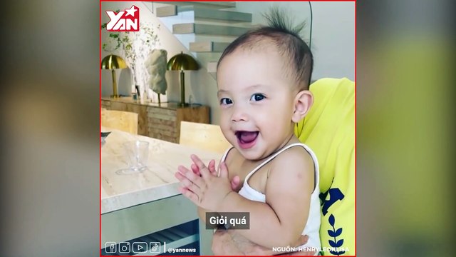 Leon tập hát, Lisa thì đánh đàn vỗ tay, chuẩn “ban văn nghệ” tại gia cho mẹ Hà Hồ bố Kim Lý