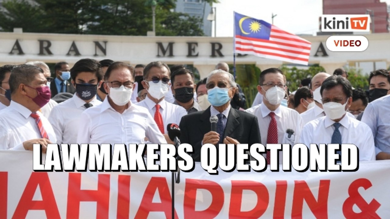 MPs gave statements over Monday attempt to enter Parliament