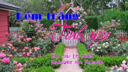 Đêm trăng tình yêu Karaoke - Tone nam [Kara4U]