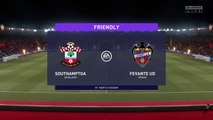 Southampton vs Levante || Club Friendly - 4th August 2021 || Fifa 21
