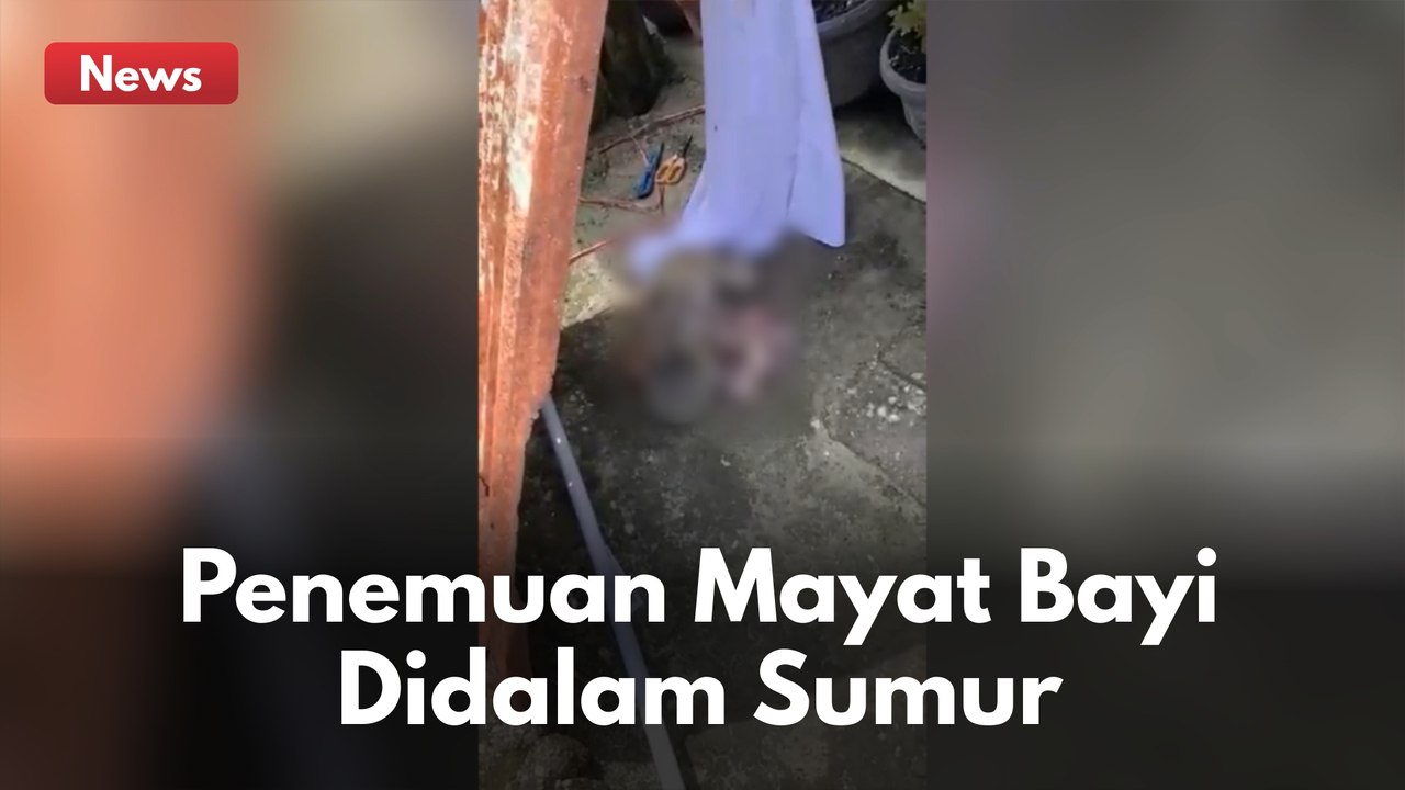 NGERIII !!! BERAWAL DARI BAU BUSUK AIR KERAN, TERNYATA ADA MAYAT BAYI DIDALAM SUMUR !!