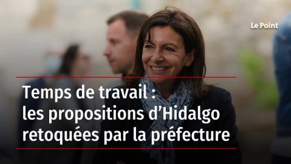 Temps de travail : les propositions d’Hidalgo retoquées par la préfecture