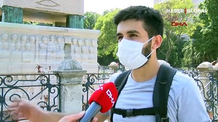 Sultanahmet Meydanı'nda tepki çeken görüntü