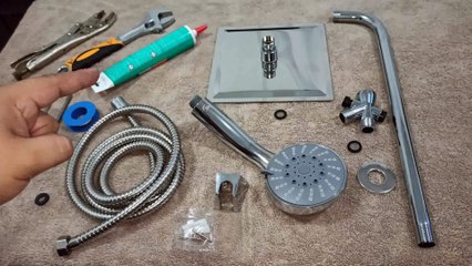 Cómo Instalar Regadera con Extensión tipo Teléfono (ducha)