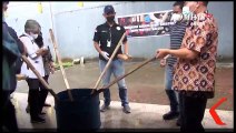 Pemusnahan Barang Bukti Narkotika Oleh BNNP Maluku