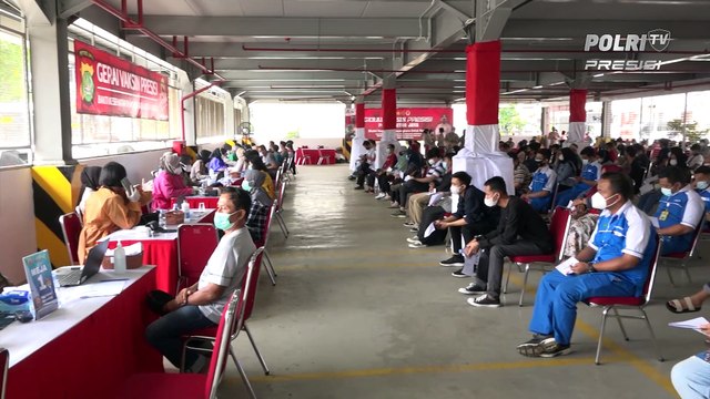 Gerai Vaksin Presisi, Polda Metro Jaya Sediakan Vaksin Astrazeneca & Sinovac