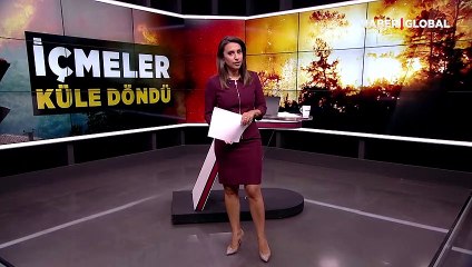 Yemyeşil İçmeler küle döndü! Yürek yakan görüntüler!