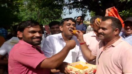 Celebration in Ravi Dahiya village as he enters in final