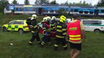 Al menos dos muertos y decenas de heridos en un choque de trenes en República Checa