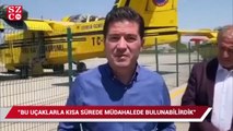 CHP Milletvekilleri, THK’ya ait uçakların bekletildiği hangarın önünden açıklama yaptı