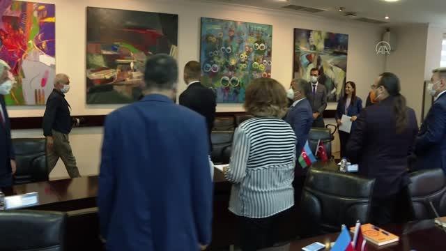 Ankara Üniversitesinden Azerbaycan'ın Ankara Büyükelçisi İbrahim'e Dostluk Payesi Beratı